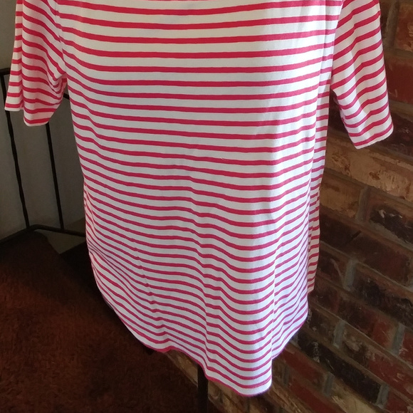 Bright striped 3/4 sleeved Tee - Picture 2 of 5